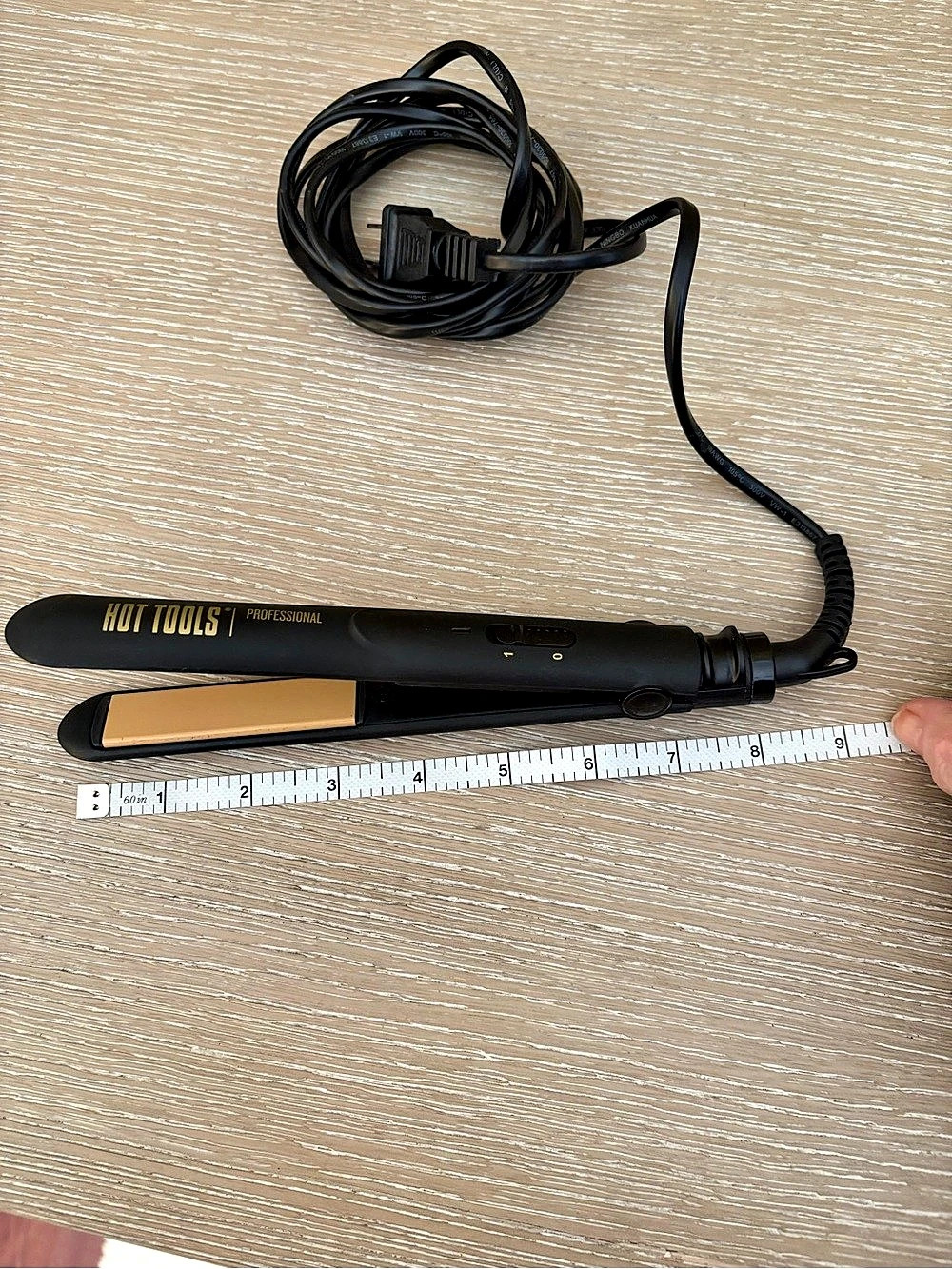 Hot Tools Professional Flat Iron Black & Gold